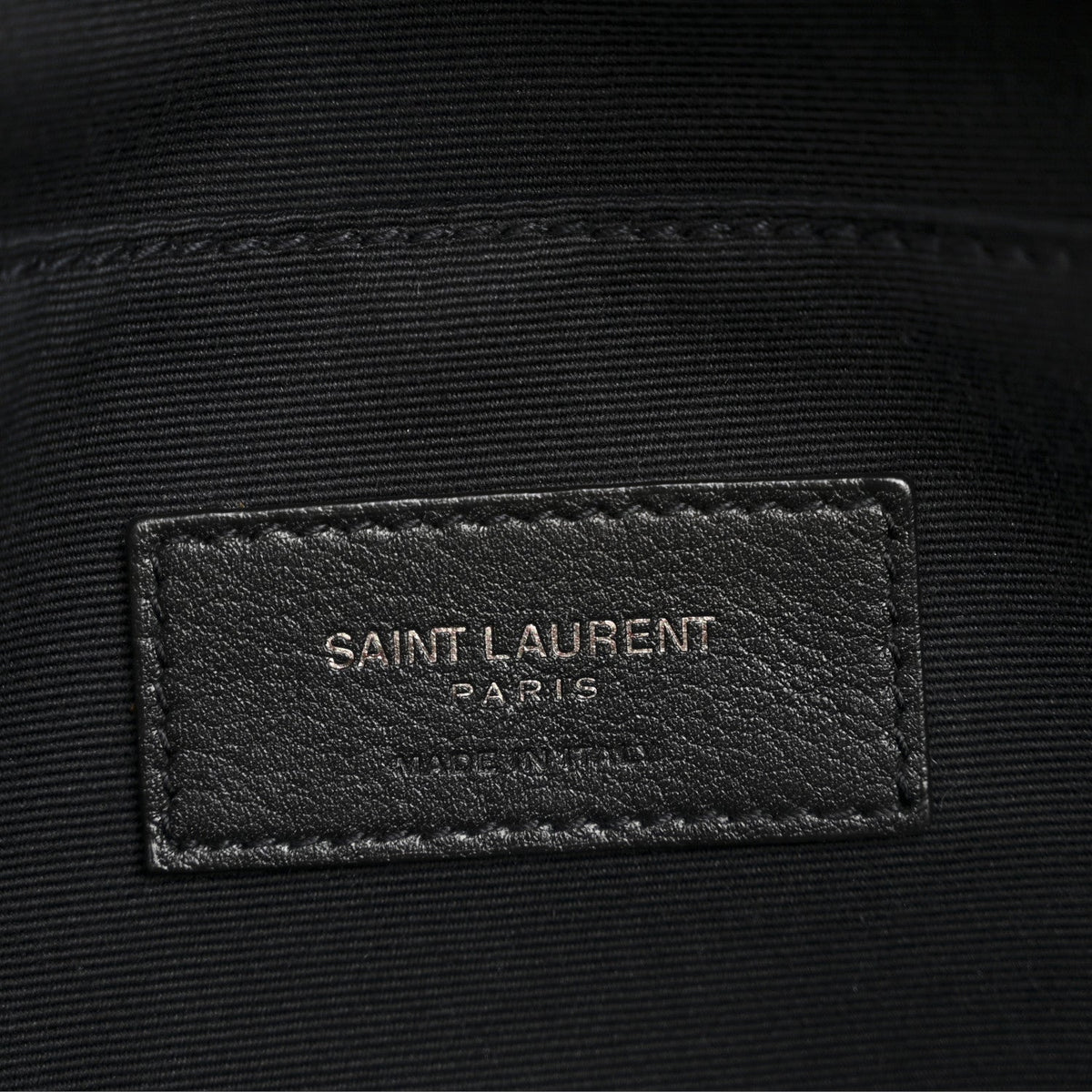 Calfskin Belt Bag - Black