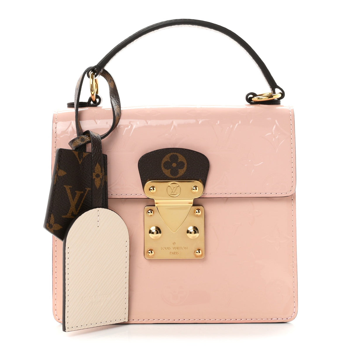 Vernis Epi Monogram Spring Street Rose B Handbag