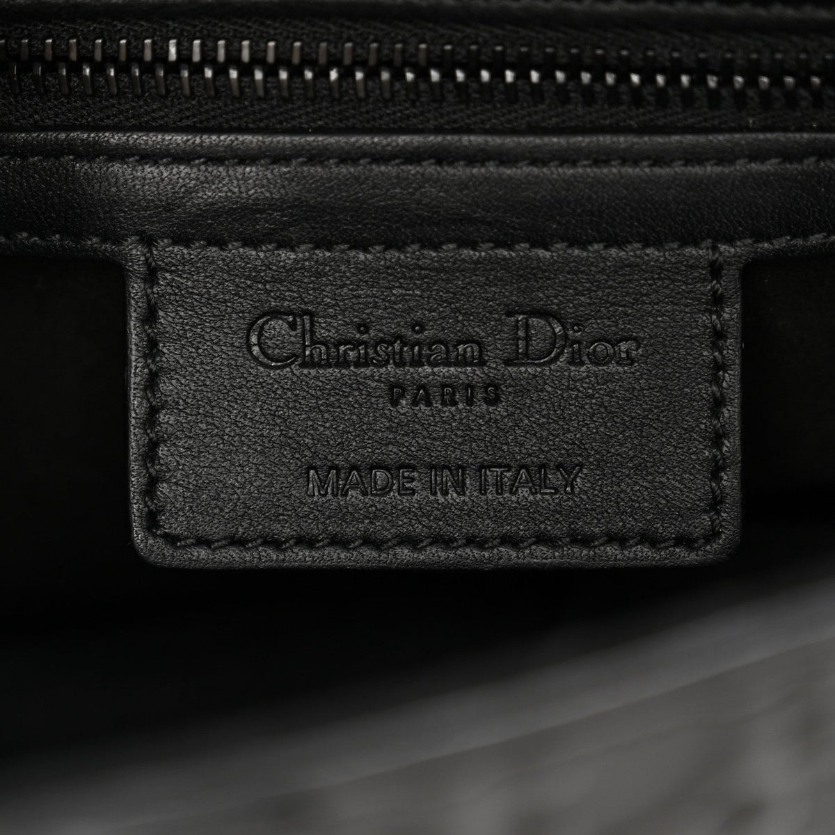 Calfskin Handbag - Black