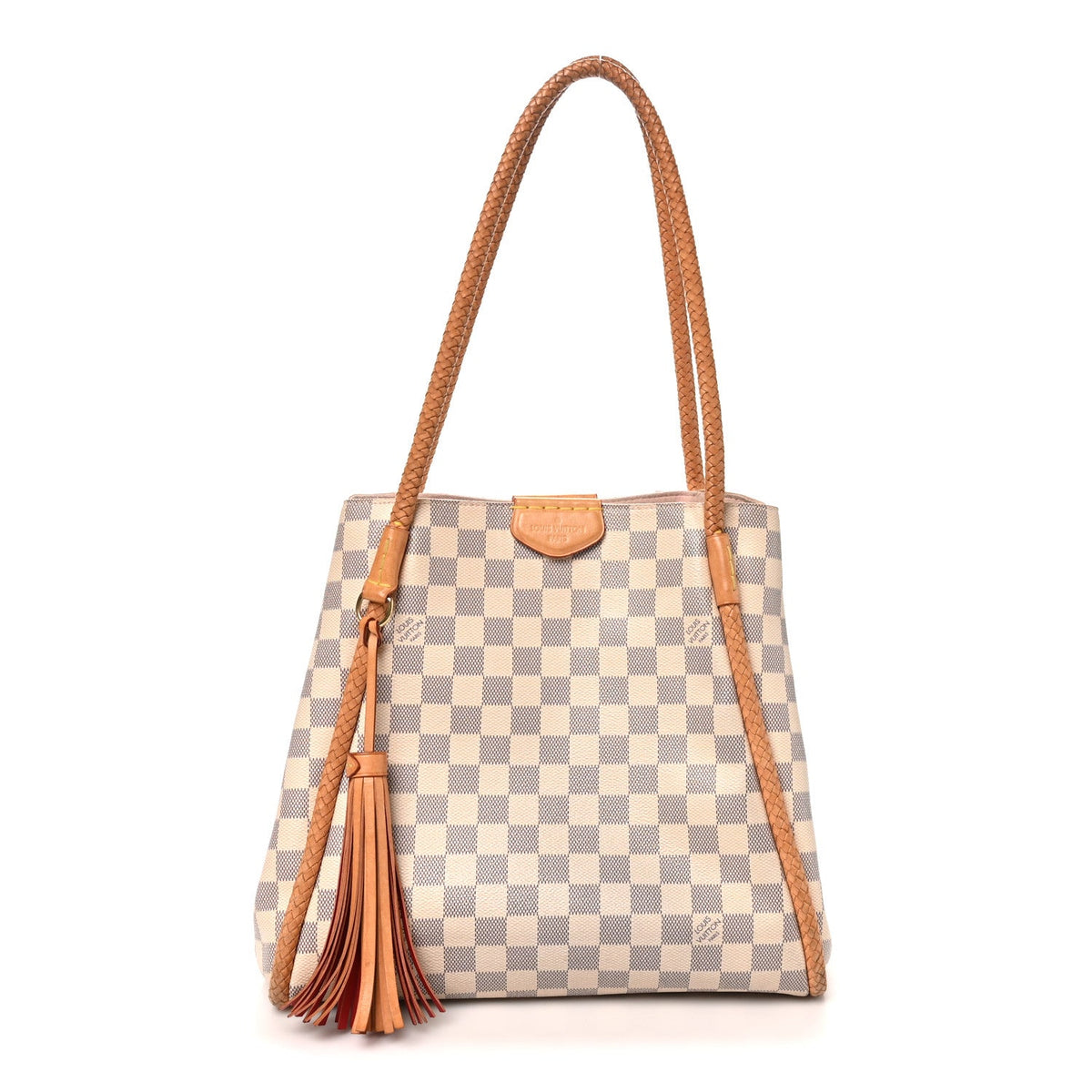 Damier Azur Propriano Rose Ballerine Handbag