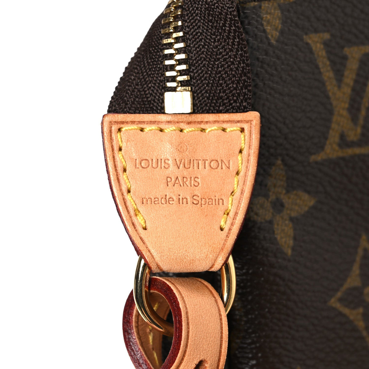 Monogram V Pochette Accessories Grenade Handbag