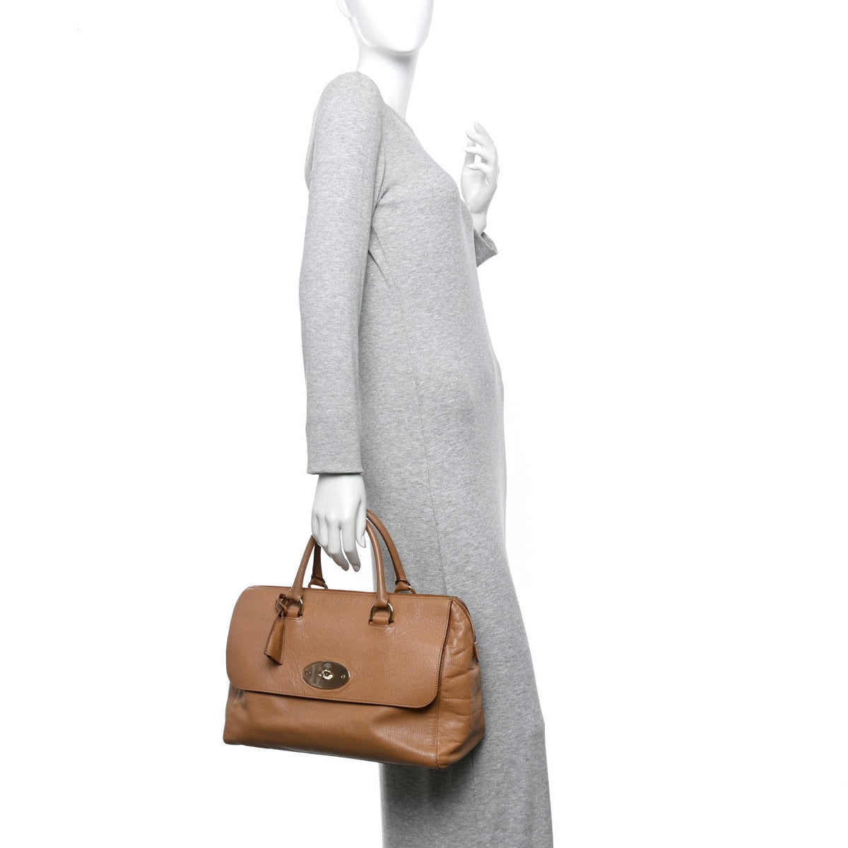 Medium Goatskin Satchel Bag