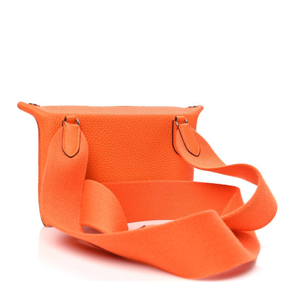 Togo Videpoches Orange Handbag