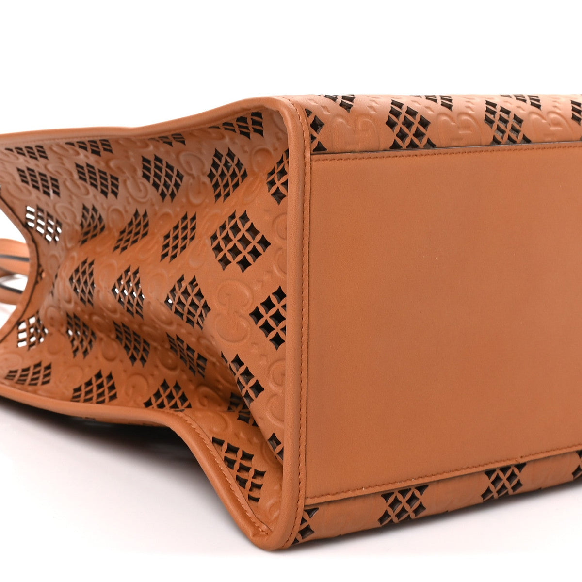 Medium Calfskin Tote Bag - Brown