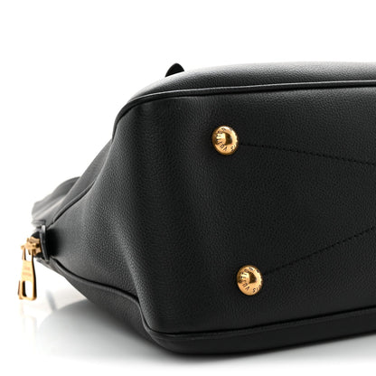 Calfskin Tote Bag - Black