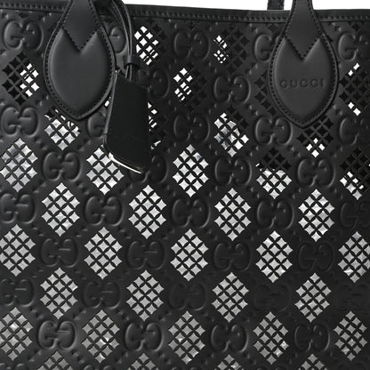 Medium Calfskin Tote Bag - Black