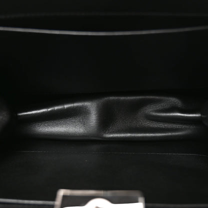 Calfskin Handbag - Black