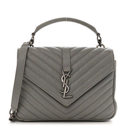 Medium Sheepskin Handbag - Granite