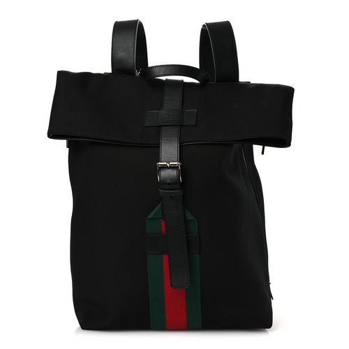 Canvas Backpack - Black