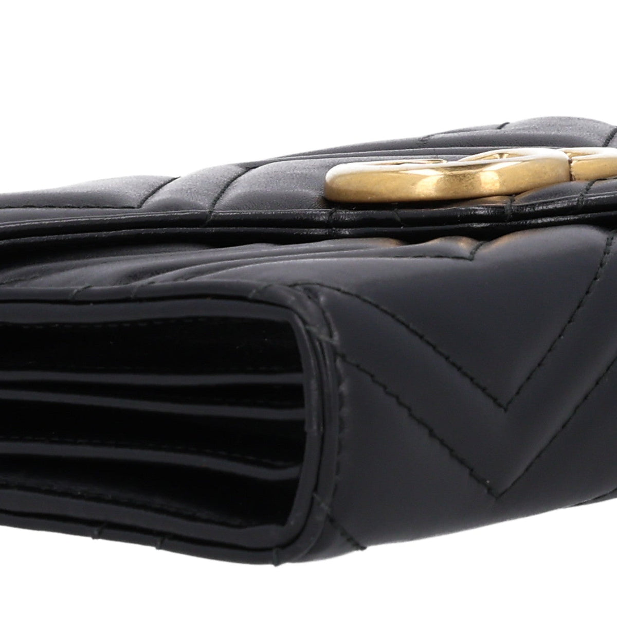 Calfskin Wallet Bag - Black