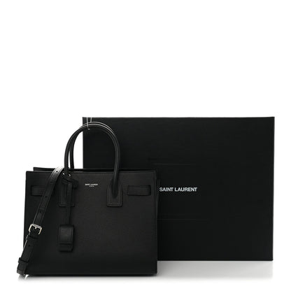 Calfskin Handbag - Black