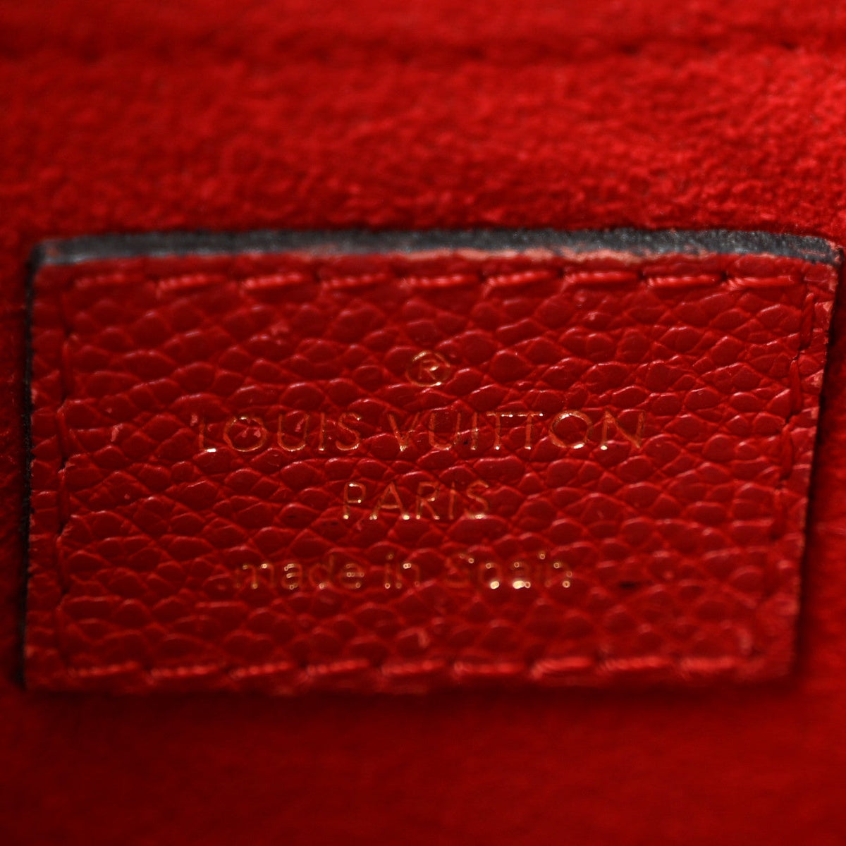Monogram Saint Placide Cherry Handbag