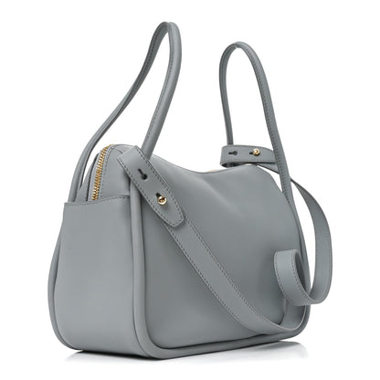 Calfskin Shoulder Bag - Blue