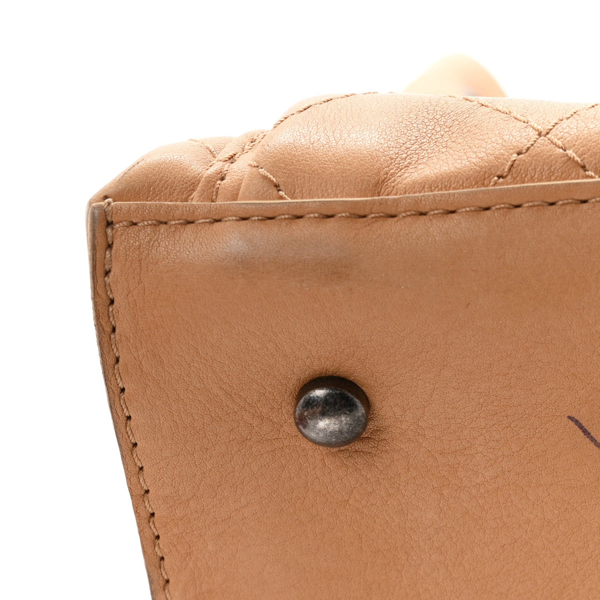 Medium Calfskin Backpack - Beige