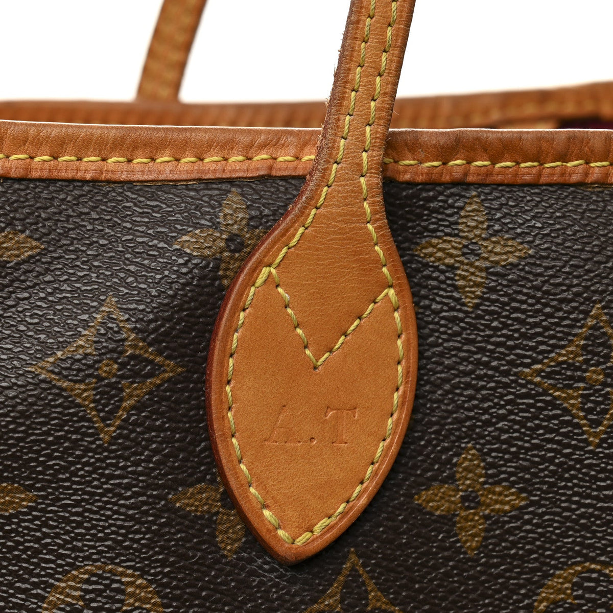 Monogram Neo Neverfull Gm Fuchsia Handbag