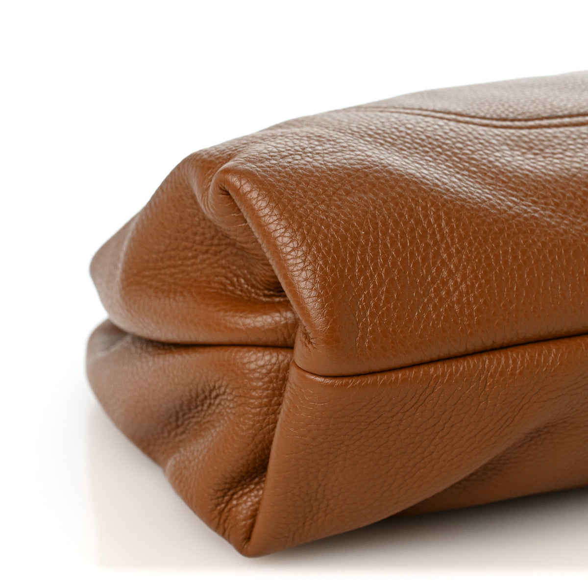 Maxi Calfskin Shoulder Bag - Brown