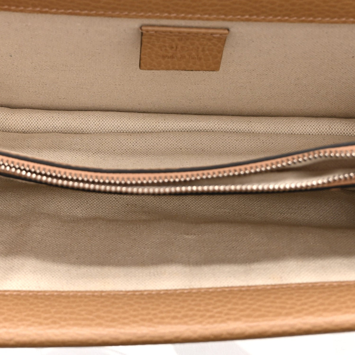 Small Calfskin Shoulder Bag - Natural