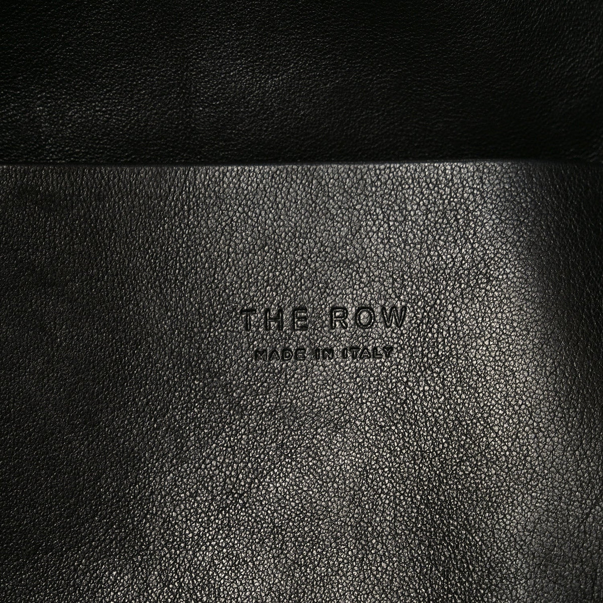 Nappa Clutch Bag - Black