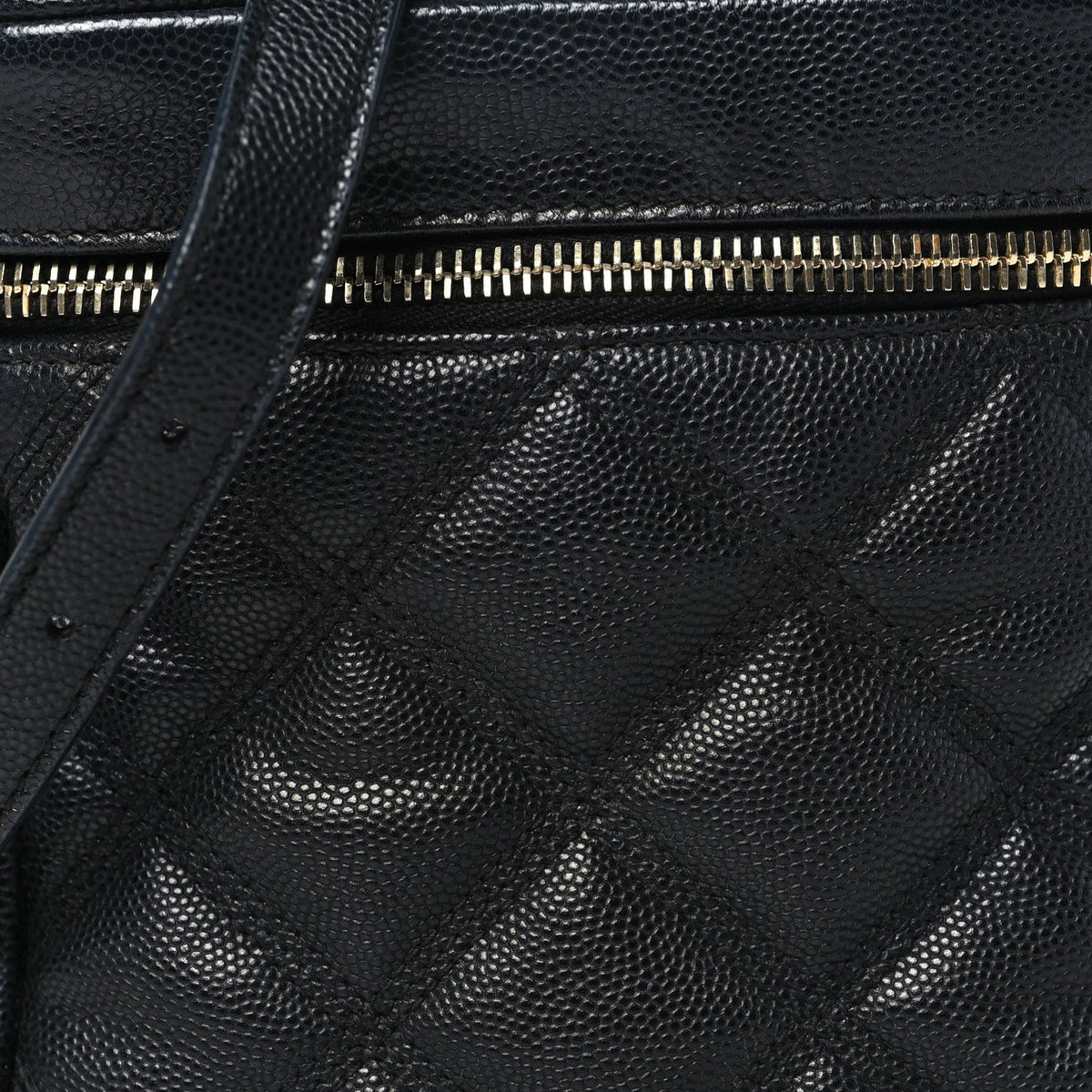 Quilted Handbag - Black