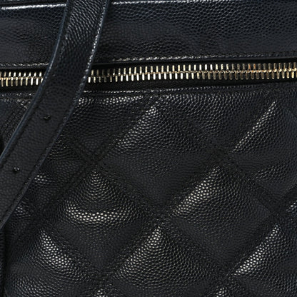 Quilted Handbag - Black