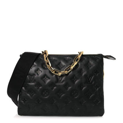 Lambskin Handbag - Black