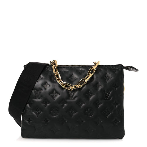 Lambskin Handbag - Black