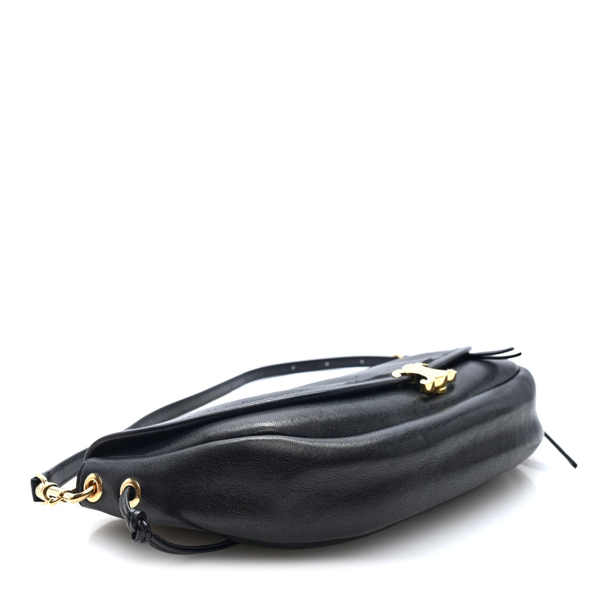 Lambskin Handbag - Black