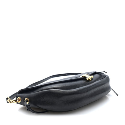 Lambskin Handbag - Black