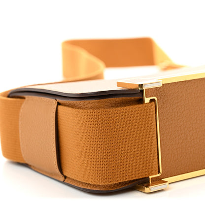 Chevre Mysore Geta Caramel Handbag