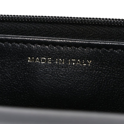 Quilted Lambskin Wallet Bag - Gold