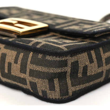 Mini Fabric Handbag - Black