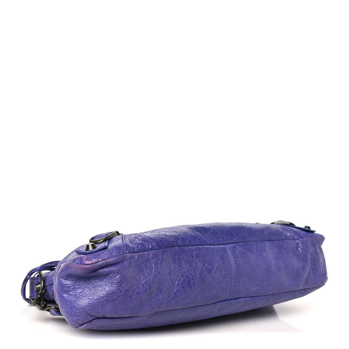 Agneau Classic Hardware First Bleu Lavan Handbag