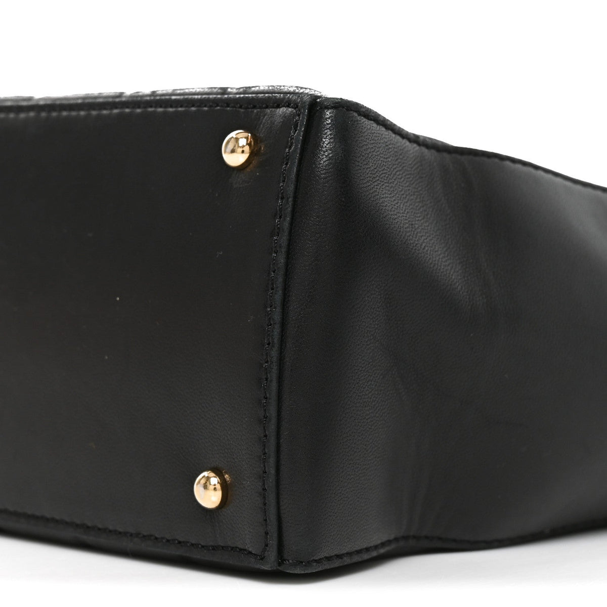Medium Quilted Lambskin Shoulder Bag - Chocolate