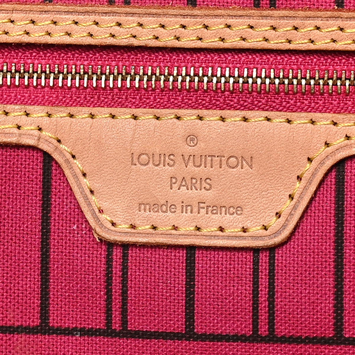 Monogram Neo Neverfull Gm Fuchsia Handbag