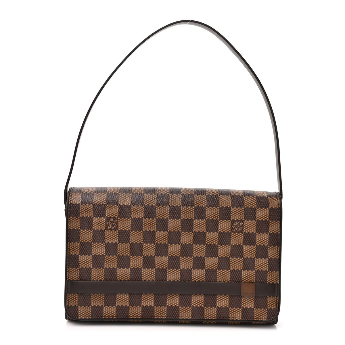 Damier Ebene Tribeca Long Handbag