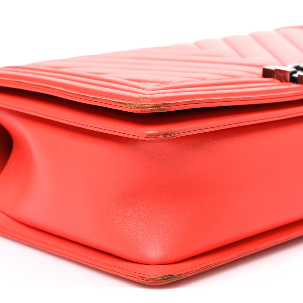 Medium Quilted Lambskin Flap Shoulder Bag