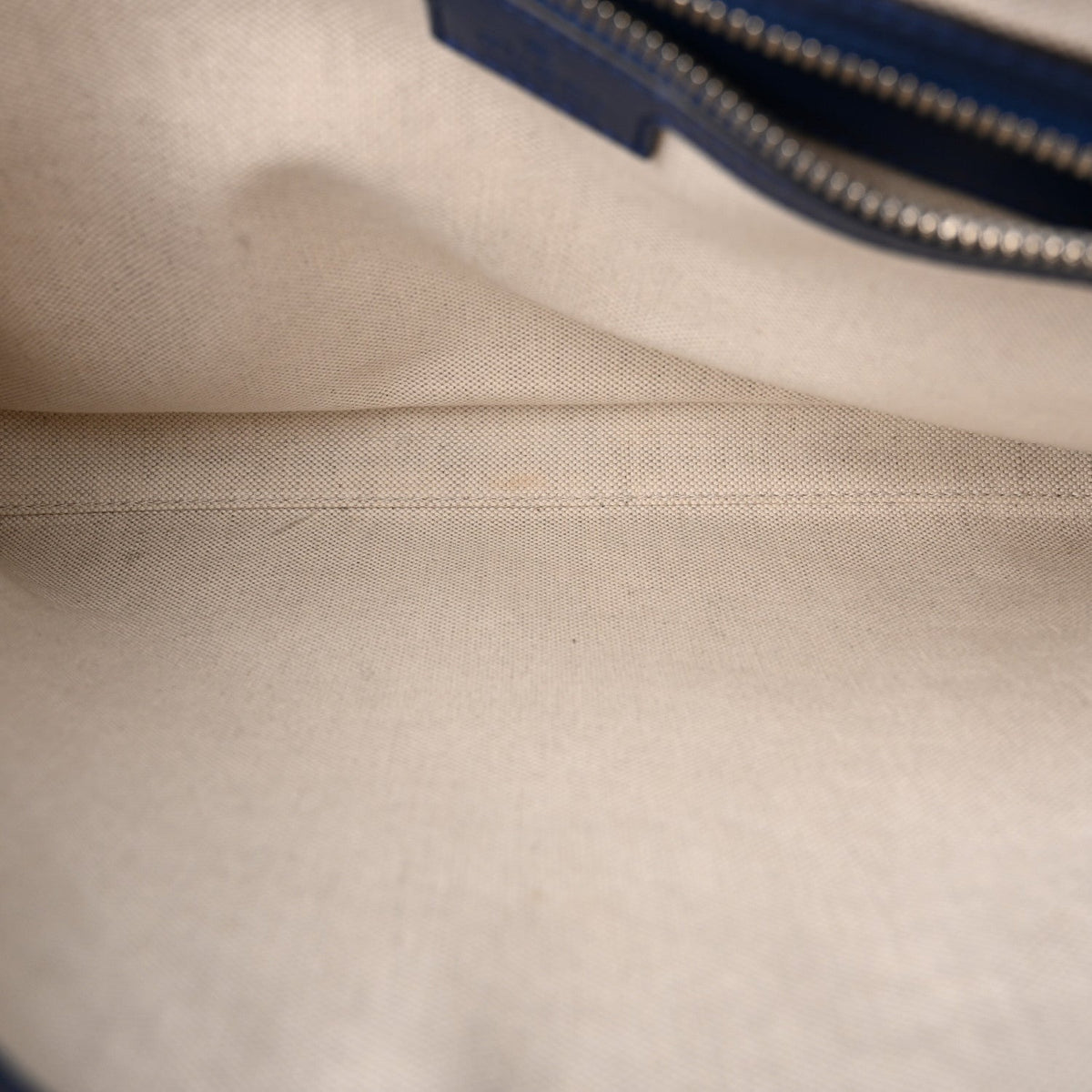 Medium Calfskin Pouch - Blue