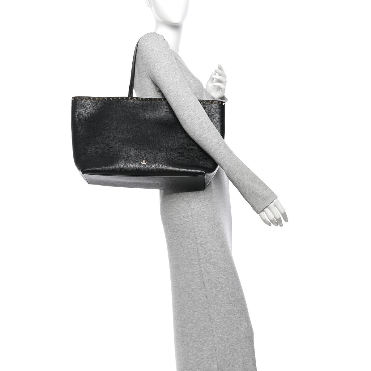 Calfskin Tote Bag - Black