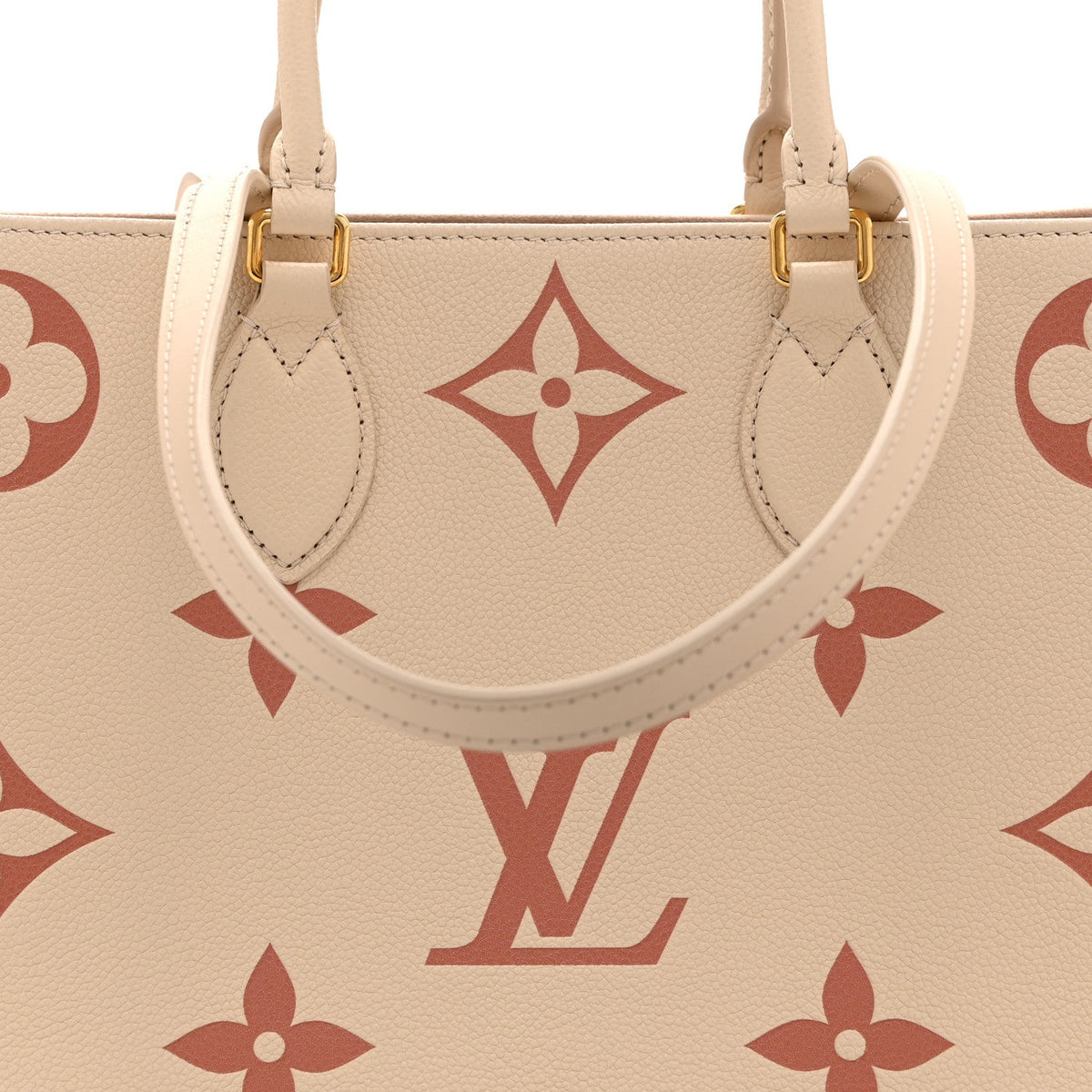 Empreinte Monogram Giant Onthego Mm Crem Handbag