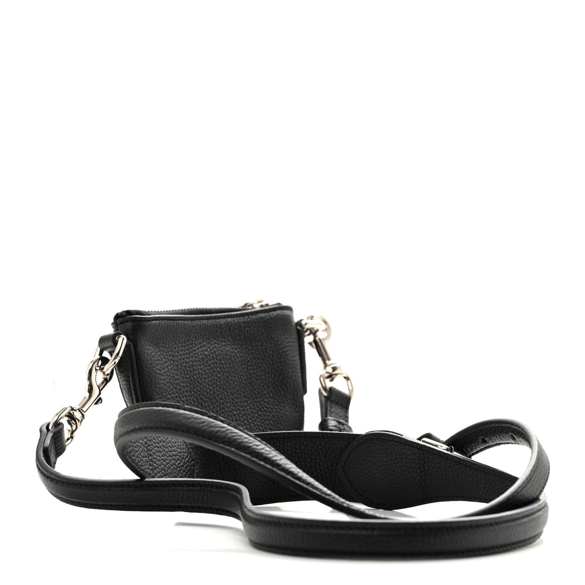 Mini Calfskin Handbag - Black