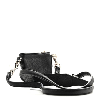Mini Calfskin Handbag - Black