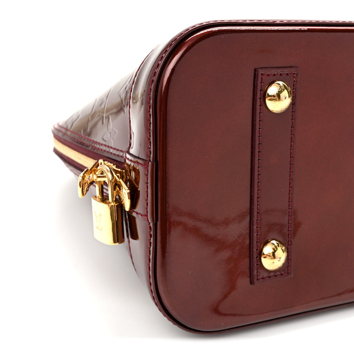 Vernis Alma Pm Amarante Amarante Handbag
