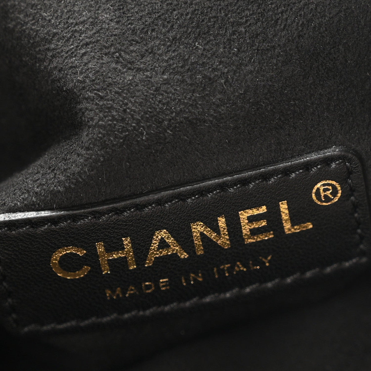 Small Calfskin Backpack - Gold