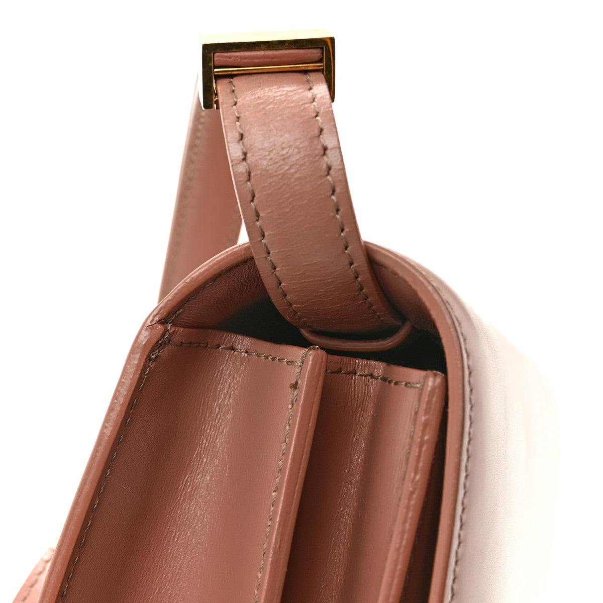 Calfskin Flap Shoulder Bag