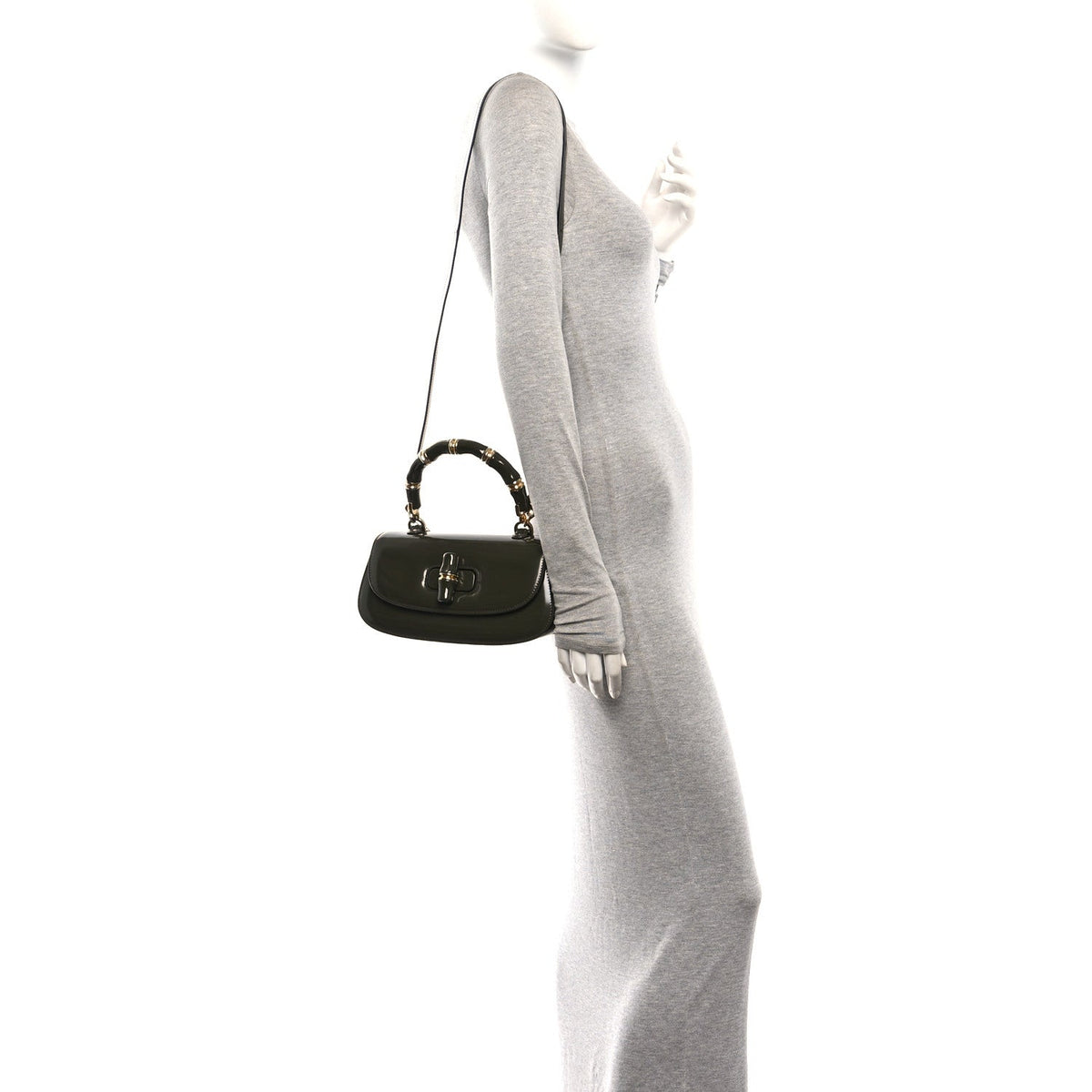 Medium Calfskin Handbag - Green