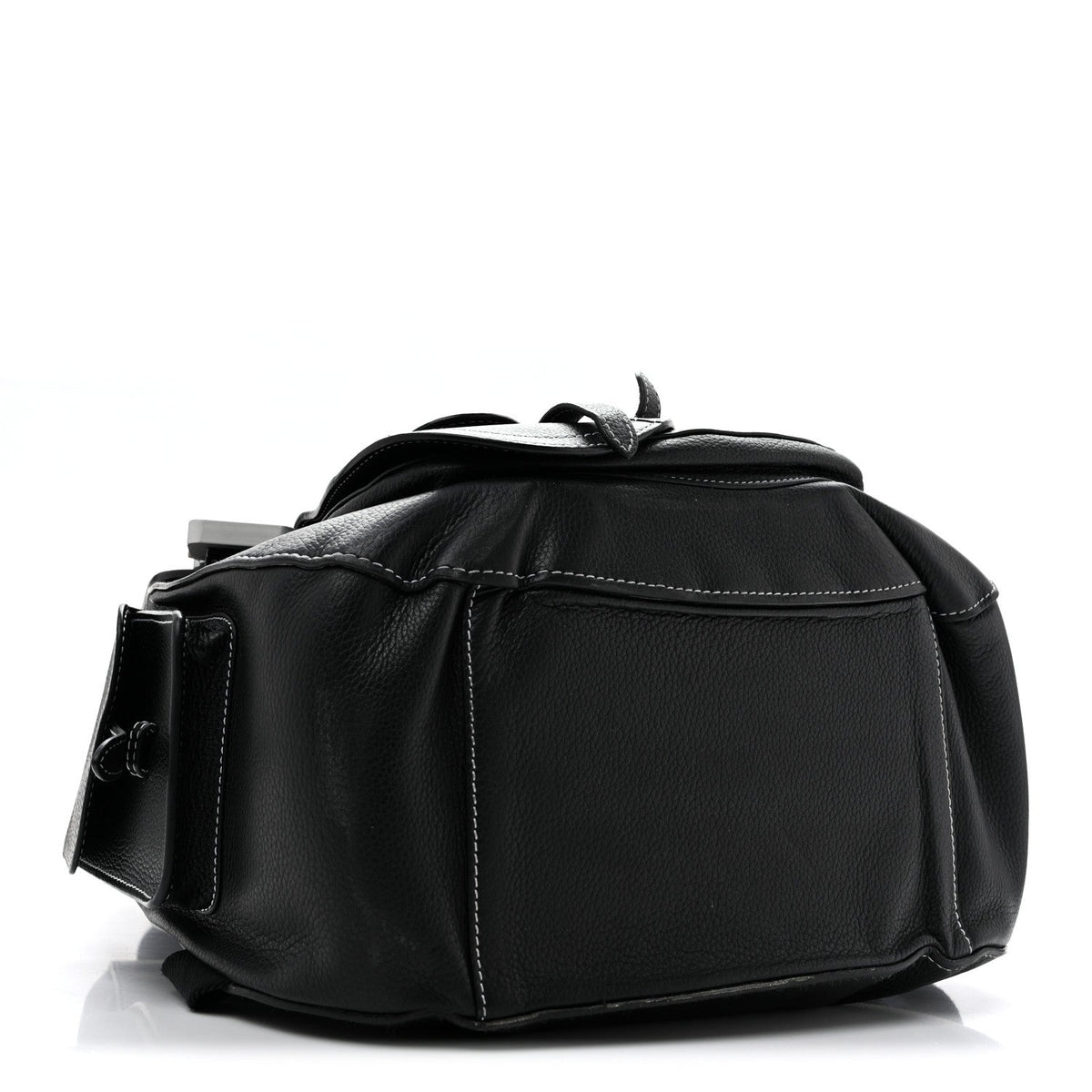 Maxi Calfskin Backpack - Black