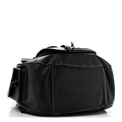 Maxi Calfskin Backpack - Black