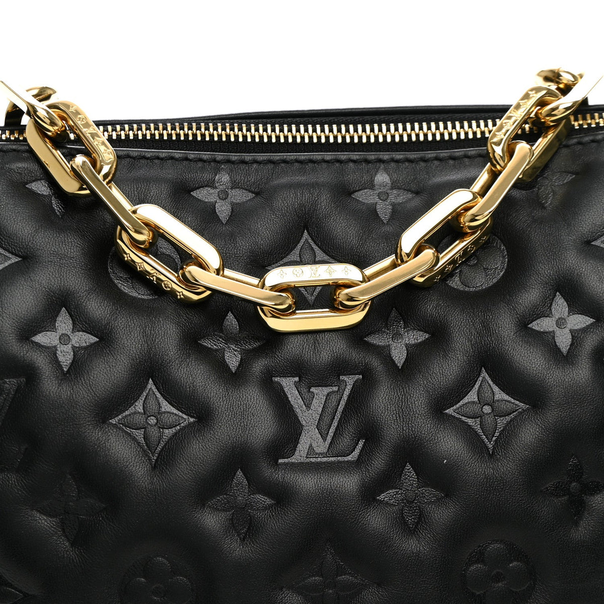 Lambskin Handbag - Black