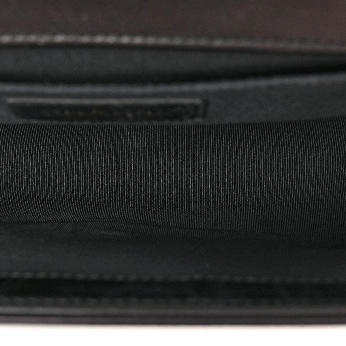Medium Shearling Sheepskin Flap Shoulder Bag - Black