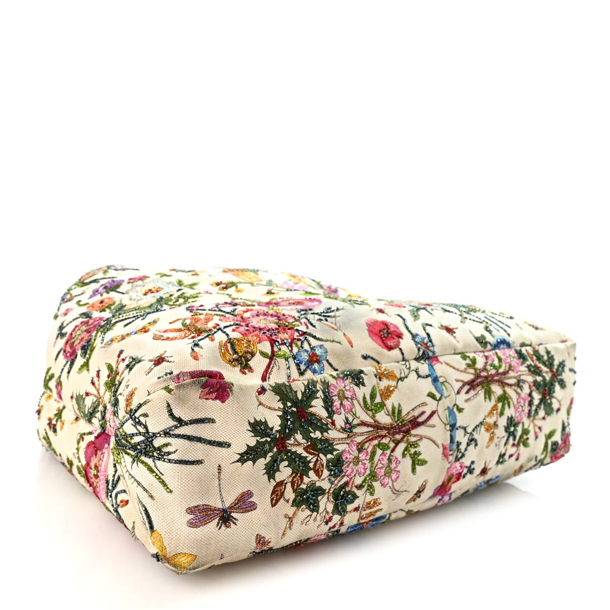 Large Canvas Hobo Bag - White